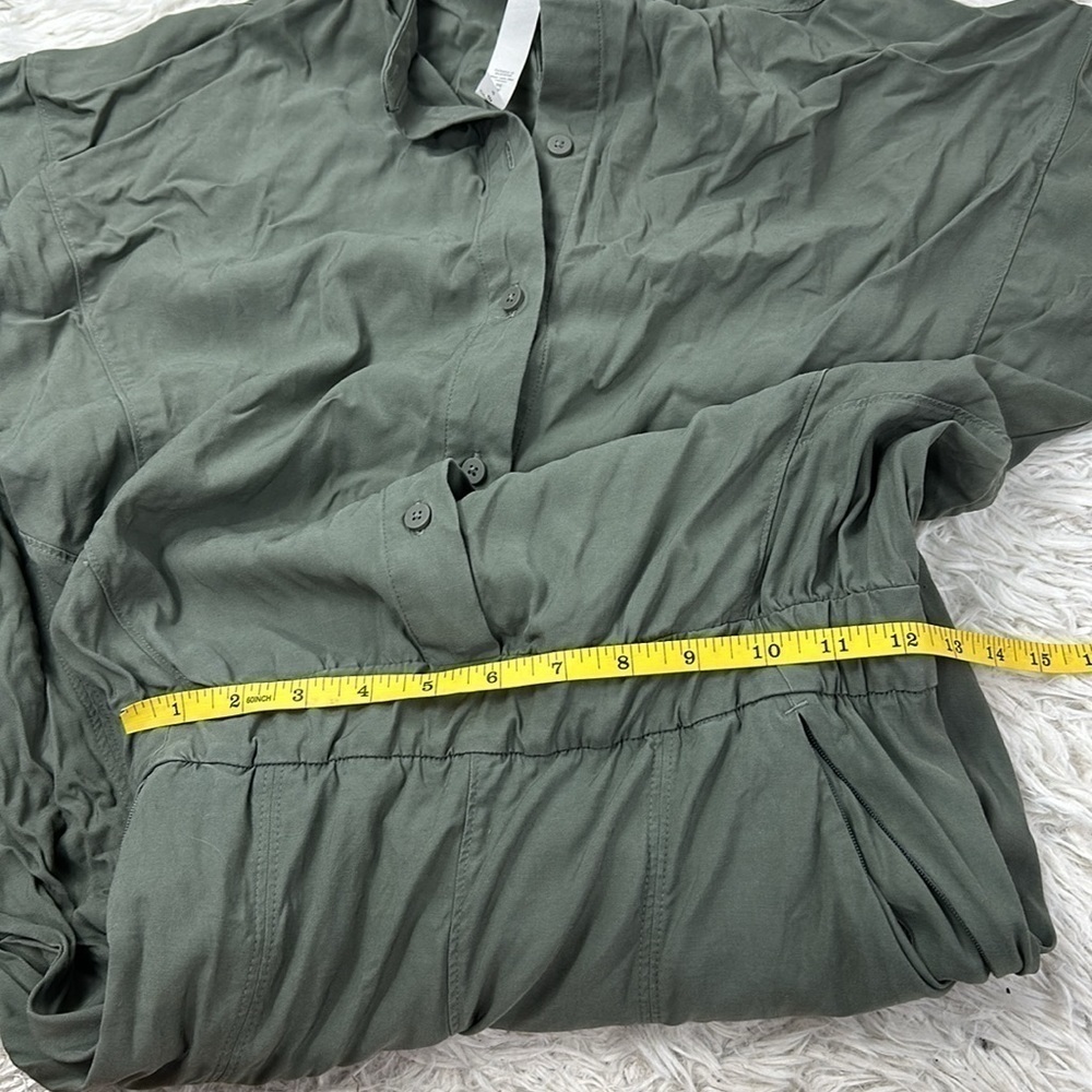 Lululemon Perfectly Poised Jumpsuit Grey Sage - Picture 5 of 10